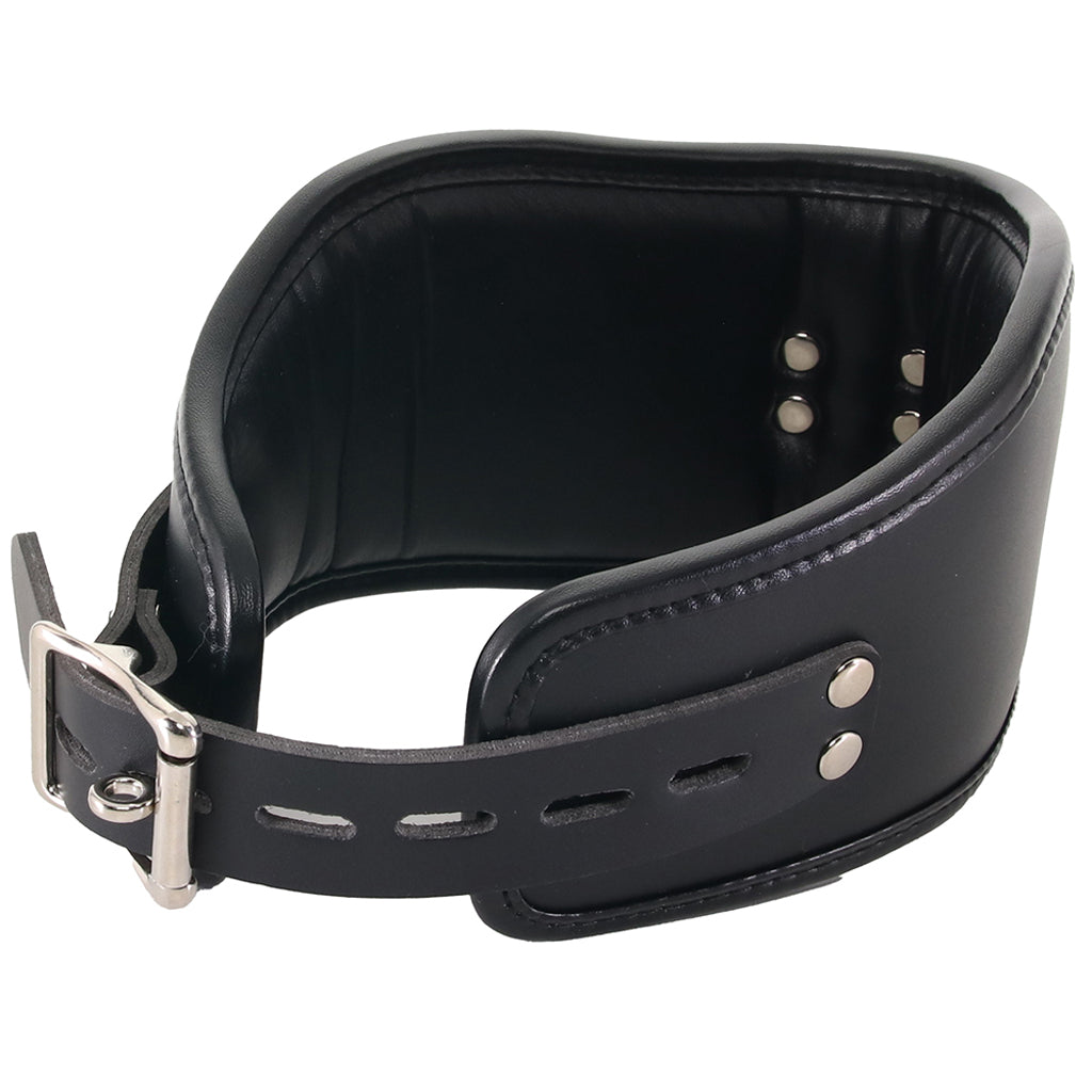 Master Series Hard Stance Padded Posture Collar Bondage and Fetish > Leashes and Collars - Tophatter Daily Deals